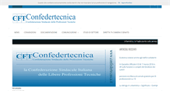 Desktop Screenshot of confedertecnica.it