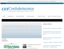 Tablet Screenshot of confedertecnica.it